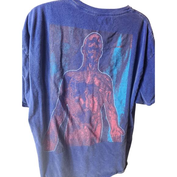 Nirvana Band T Shirt Mens 2XL Sliver Graphic Tee Grunge Distressed Vintage Style - Picture 7 of 16